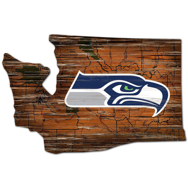 Seattle Seahawks 0728-24in Distressed State