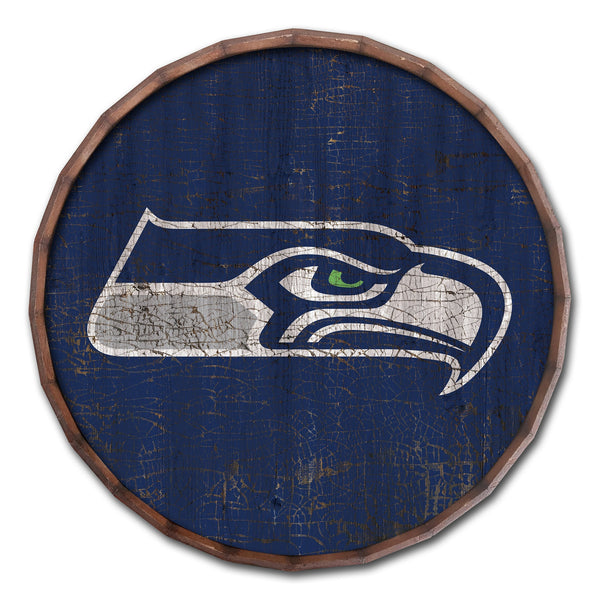 Seattle Seahawks 0939-Cracked Color Barrel Top 16"