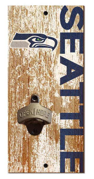 Seattle Seahawks 0979-Bottle Opener 6x12