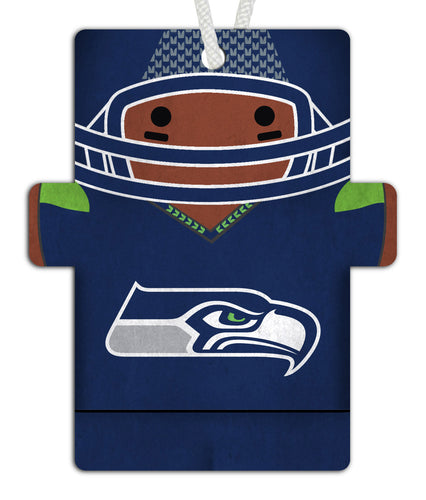 Seattle Seahawks 0988-Football Player Ornament 4.5in