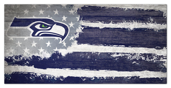 Seattle Seahawks 1007-Flag 6x12