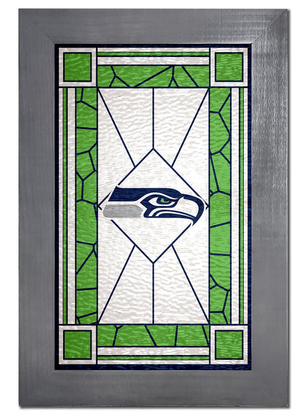 Seattle Seahawks 1017-Stained Glass