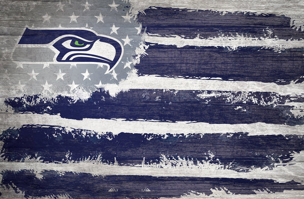 Seattle Seahawks 1037-Flag 17x26