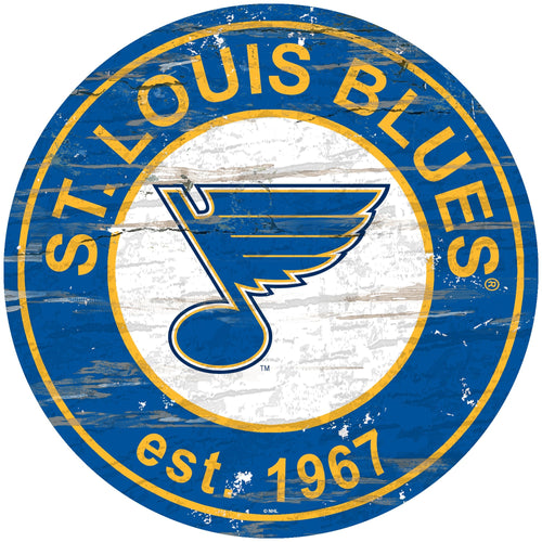 St. Louis Blues 0659-Established Date Round