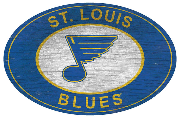 St. Louis Blues 0801-46in Heritage Logo Oval