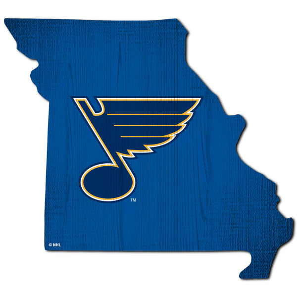 St. Louis Blues 0838-12in Team Color State