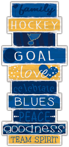 St. Louis Blues 0928-Celebrations Stack 24in