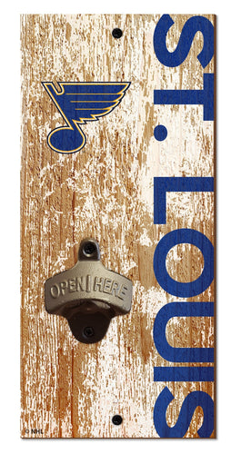 St. Louis Blues 0979-Bottle Opener 6x12