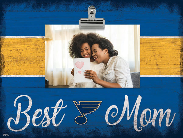 St. Louis Blues 2017-Best Mom Clip Frame