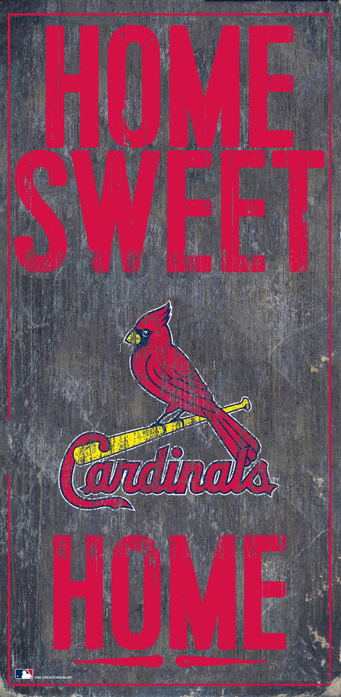 St. Louis Cardinals 0653-Home Sweet Home 6x12