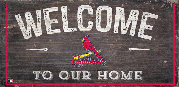 St. Louis Cardinals 0654-Welcome 6x12