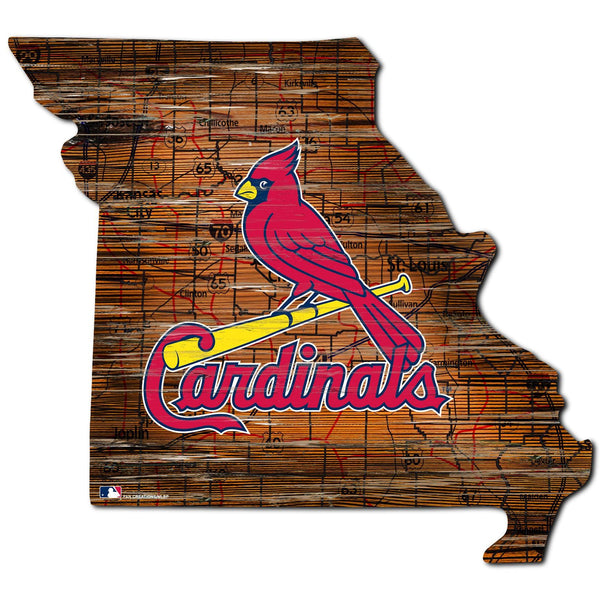 St. Louis Cardinals 0728-24in Distressed State