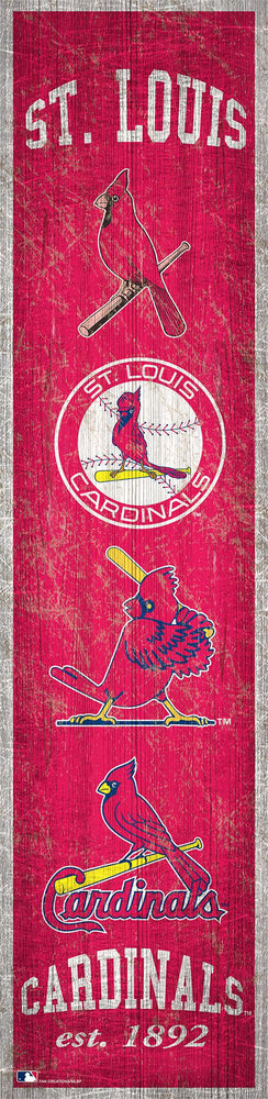 St. Louis Cardinals 0787-Heritage Banner 6x24