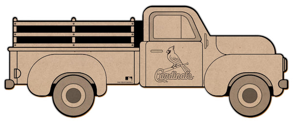 St. Louis Cardinals 1083-15" Truck coloring sign