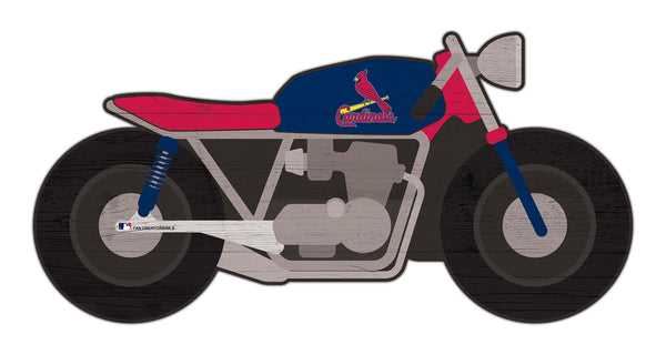 St. Louis Cardinals 2008-12" Motorcycle Cutout