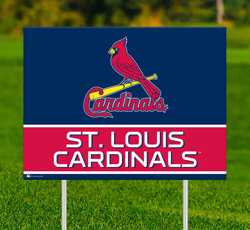 St. Louis Cardinals 2032-18X24 Team Name Yard Sign