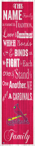 St. Louis Cardinals P0891-Family Banner 6x24