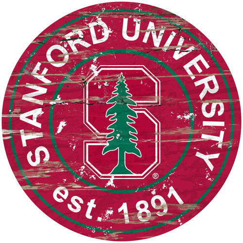 Stanford Cardinal 0659-Established Date Round