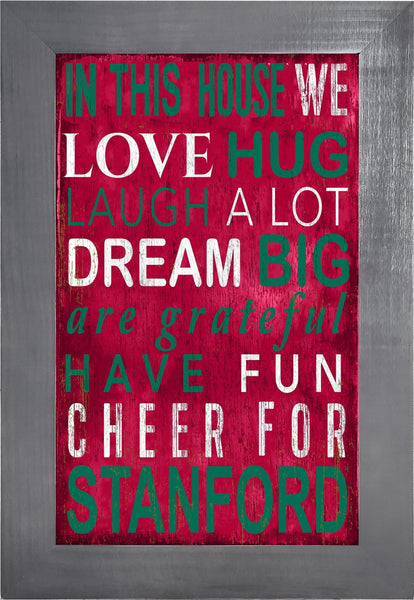 Stanford Cardinal 0725-Color In This House 11x19