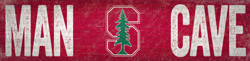 Stanford Cardinal 0845-Man Cave 6x24