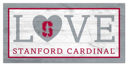 Stanford Cardinal 1066-Love 6x12