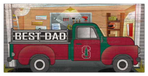 Stanford Cardinal 1078-6X12 Best Dad truck sign