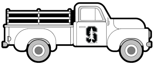 Stanford Cardinal 1083-15" Truck coloring sign