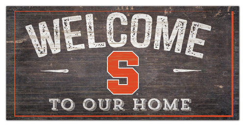 Syracuse Orange 0654-Welcome 6x12