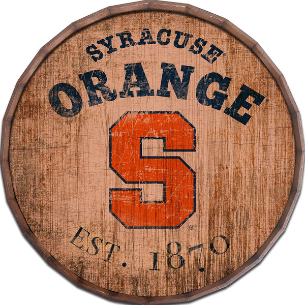 Syracuse Orange 0938-Est date barrel top 16"