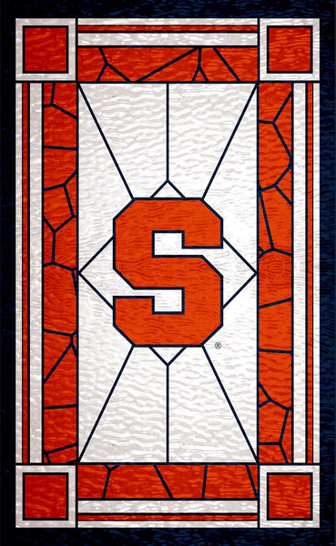 Syracuse Orange 1017-Stained Glass