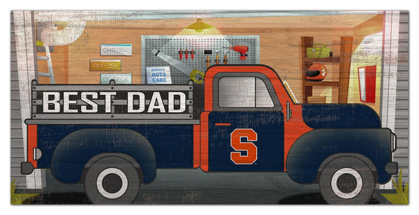 Syracuse Orange 1078-6X12 Best Dad truck sign