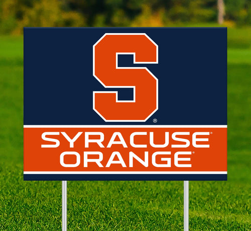 Syracuse Orange 2032-18X24 Team Name Yard Sign