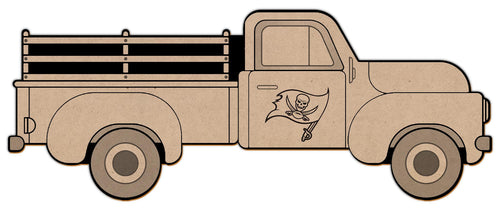 Tampa Bay Buccaneers 1083-15" Truck coloring sign