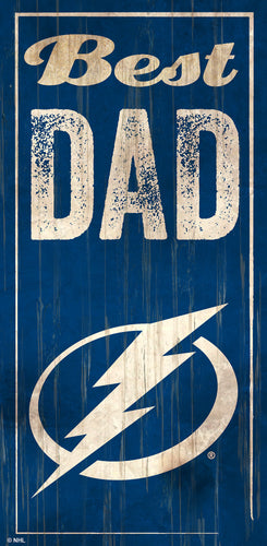 Tampa Bay Lightning 0632-Best Dad 6x12