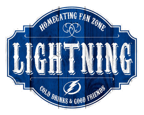 Tampa Bay Lightning 2015-Homegating Tavern Sign - 12"