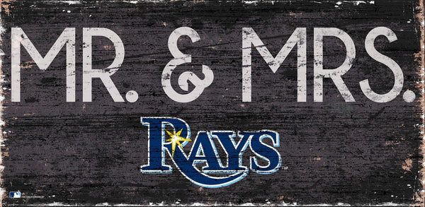 Tampa Bay Rays 0732-Mr. and Mrs. 6x12
