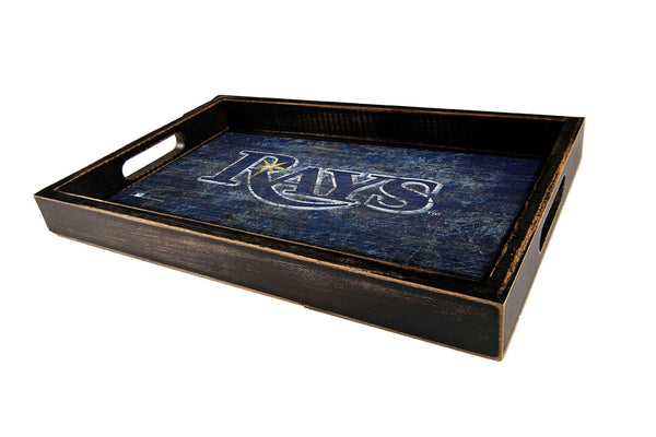 Tampa Bay Rays 0760-Distressed Tray w/ Team Color