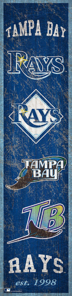 Tampa Bay Rays 0787-Heritage Banner 6x24