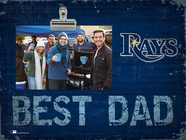 Tampa Bay Rays 0893-Best Dad Clip Frame