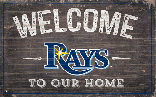 Tampa Bay Rays 0913-11x19 inch Welcome Sign