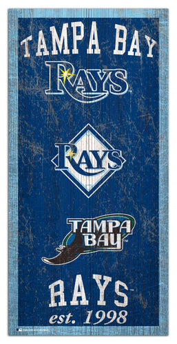 Tampa Bay Rays 1011-Heritage 6x12