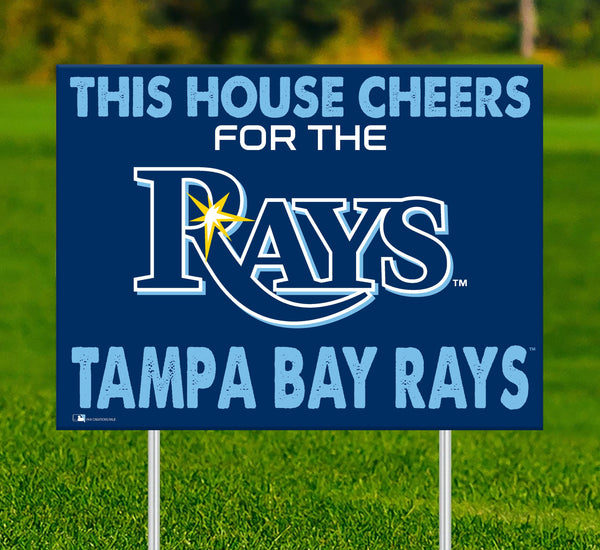 Tampa Bay Rays 2033-18X24 This house cheers for yard sign