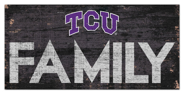 TCU Horned Frogs 0731-Family 6x12