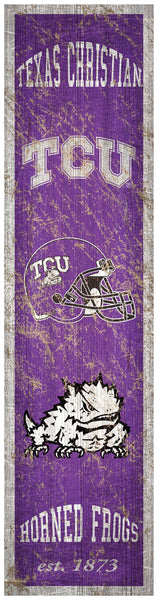 TCU Horned Frogs 0787-Heritage Banner 6x24