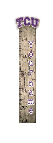 TCU Horned Frogs 0871-Growth Chart 6x36