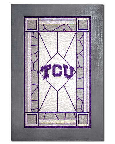 TCU Horned Frogs 1017-Stained Glass