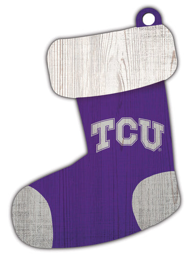 TCU Horned Frogs 1056-Stocking Ornament