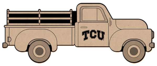 TCU Horned Frogs 1083-15" Truck coloring sign