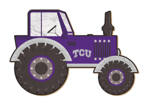 TCU Horned Frogs 2007-12" Tractor Cutout