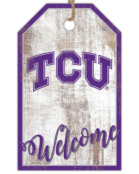 TCU Horned Frogs 2012-11X19 Welcome tag
